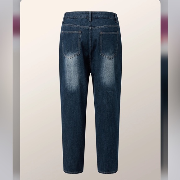 Plain Denim Regular Fit Urban Jeans - Picture 2 of 9